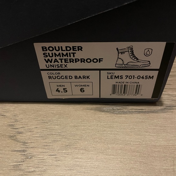 Lems unisex boulder boot. brand new - Picture 5 of 6